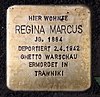 Stolperstein Holsteinische Str 54 (Stegl) Regina Marcus.jpg