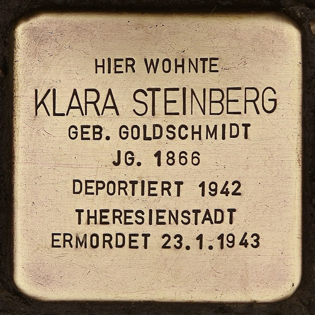 Stolperstein für Klara Steinberg (Prenzlau).jpg