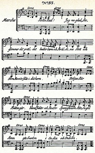 <span class="mw-page-title-main">Stolta Stad!</span> Song and speech by the 18th century Swedish bard Carl Michael Bellman