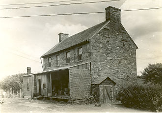 The Stone House as it appeared in the early twentieth century. Stone House, Early Twentieth Century.jpg