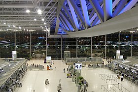 Suvarnabhumi Airport, Hall, Bangkok, Thailand.jpg