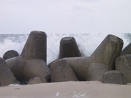 Concrete tetrapods in Westerland