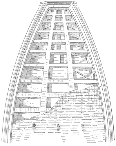 System of the dome, Florence Cathedral, figure 7 from "Character of Renaissance Architecture"