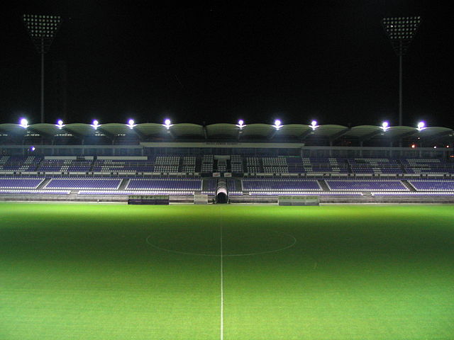 View from stand B