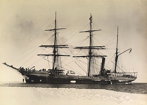 Terra Nova ship by Herbert Ponting, 1911