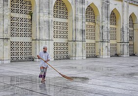Baitul Mukarram National Mosque. Photograph: Shahriar Amin Fahim