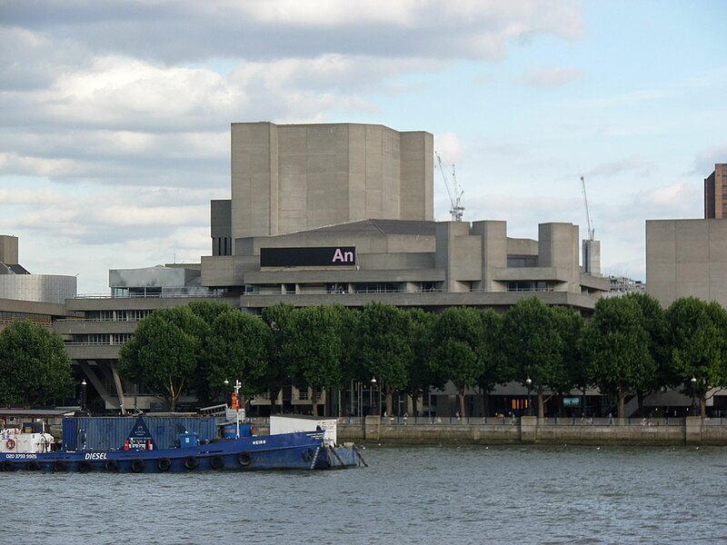 File:The National Theatre - ugliest building in Southwark.jpg