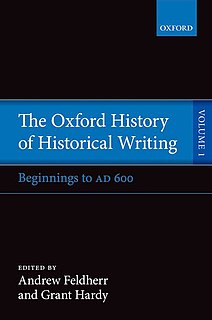 <i>The Oxford History of Historical Writing</i>