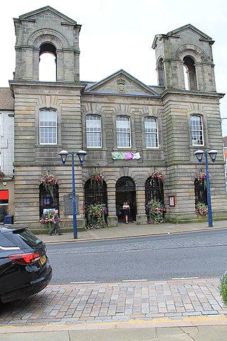 <span class="mw-page-title-main">Morpeth Town Hall</span> Municipal building in Morpeth, Northumberland, England