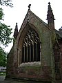 The eastern window of St. Mary's church, Stockport