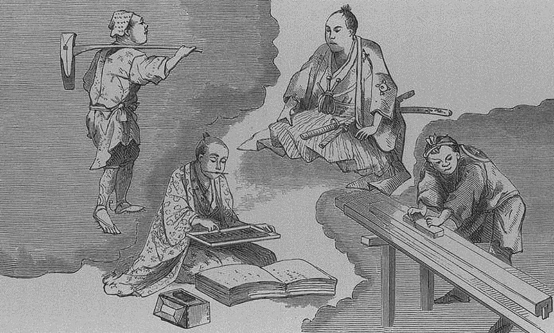 File:The four classes of society by Ozawa Nankoku.jpeg