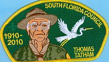 Dewan bahu patch menampilkan Thomas L. Tatham Selatan Florida Dewan