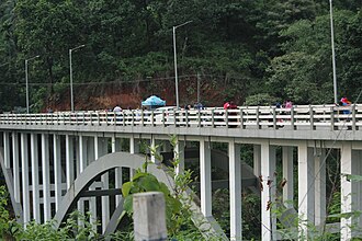 Thusharagir arch bridge Thusharagiri bridge 1.jpg