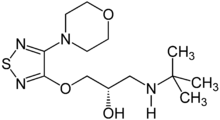 Timolol Structural Formulae.png