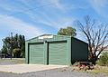 English: Rural Fire Service shed at Tooleybuc, New South Wales