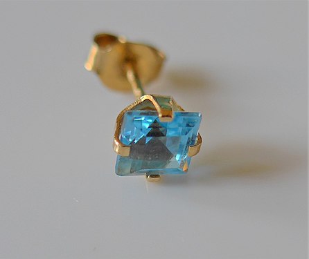 Blue topaz burst