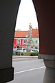 Template:Blick auf die Pestsäule am Marktplatz in Traiskirchen