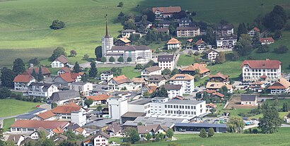 So kommt man zu Treyvaux mit den Öffentlichen - Mehr zum Ort Hier