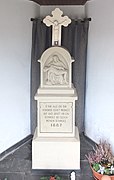 Wayside cross (1887) in the "Brubacher Hof Chapel", Trier-Mariahof