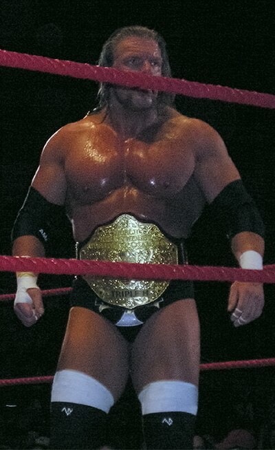 Triple H as the World Heavyweight Champion