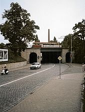 Unterführung von 1875 an der Tunnelstraße