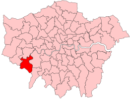 Twickenham, 2023 Twickenham 2023 Constituency.svg