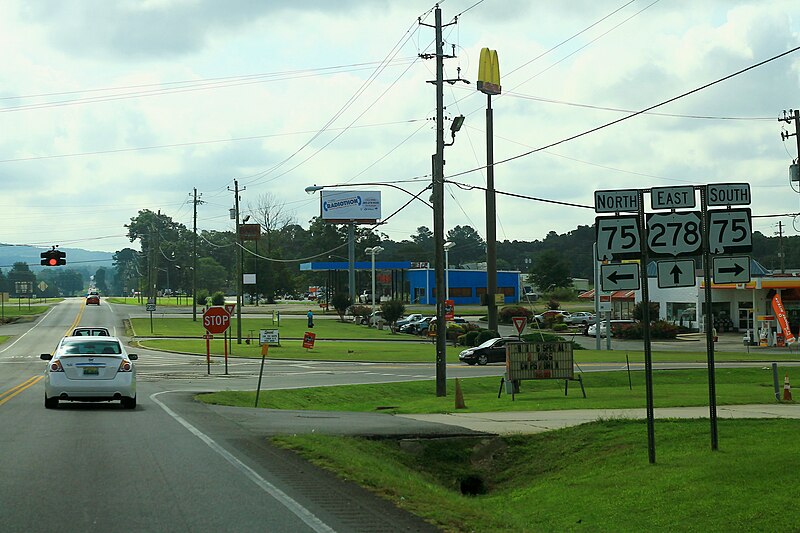 File:US278 East - AL75 Signs - Sneed (46432301595).jpg