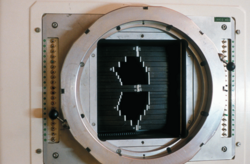 Multi-Leaf Collimator (MLC) used to shape the neutron beam