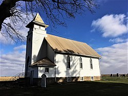 Union Presbiteryen Kilisesi NRHP 77000543 Mitchell County, IA.jpg