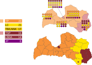 Letse parlementsverkiezingen 1998