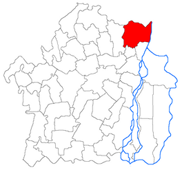 Lokasi di Brăila County