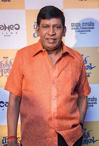 <span class="mw-page-title-main">Vadivelu</span>Indian actor,comedian &playback singer (born 1960)