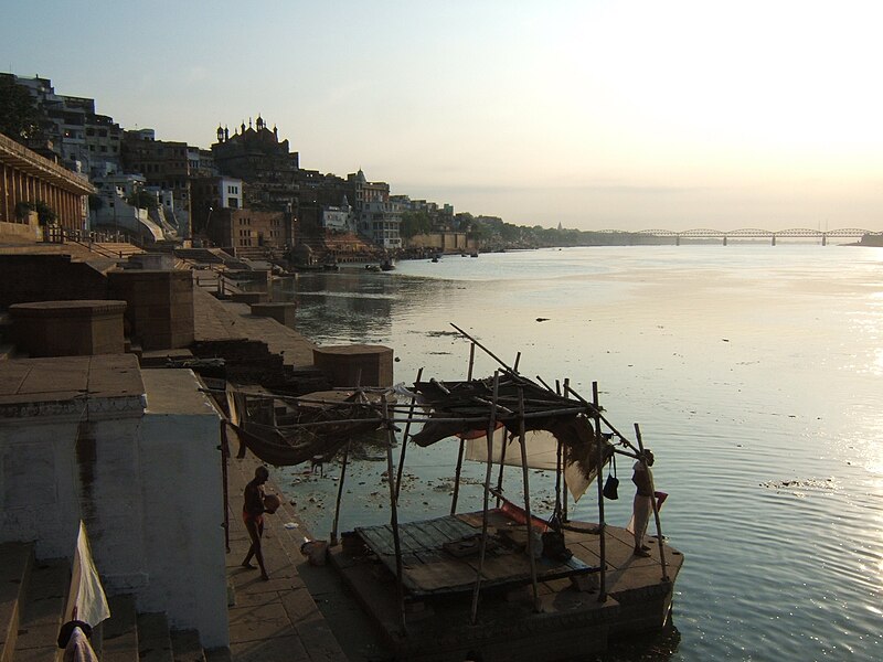 File:Varanasi at sunrise.JPG