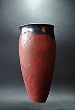 Vase pré-dynastique égyptien, Nagada I, entre 3800 et 3600 av. J.-C.