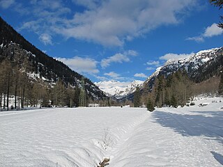 Formazza Comune in Piedmont, Italy