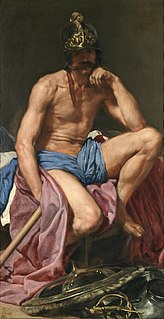Diego Velázquez, Mars Resting, 1639–1641