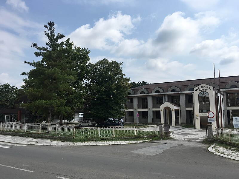 File:Veroljub Atanasijevic Health Center Lapovo 1997 Front View-Detail.jpg