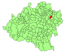 Villar del Campo - Carte