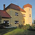 English: # 2: Castle Kohlhof, battlement Deutsch: Nr. 2: Schloss Kohlhof, Zinnenturm