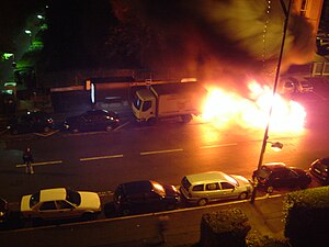 Émeutes De 2005 Dans Les Banlieues Françaises: Tensions au cours de lannée 2005, Événements déclencheurs, Chronologie des émeutes