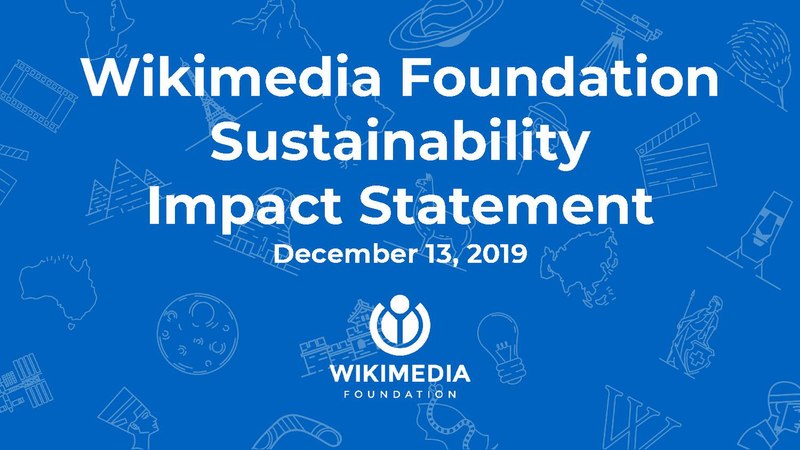 File:WMF Sustainability Impact Statement 2019.pdf
