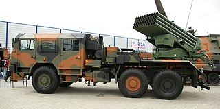 <span class="mw-page-title-main">WR-40 Langusta</span> Self-propelled multiple rocket launcher
