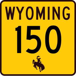 Wyoming Highway 150 State highway in Wyoming, United States