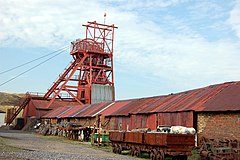 The Big Pit National Coal Museum at Blaenavon – exhibiting economic past