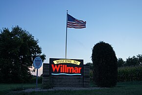 Benvenuto in Willmar Sign.jpg