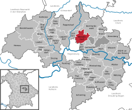 Wenzenbach - Localizazion