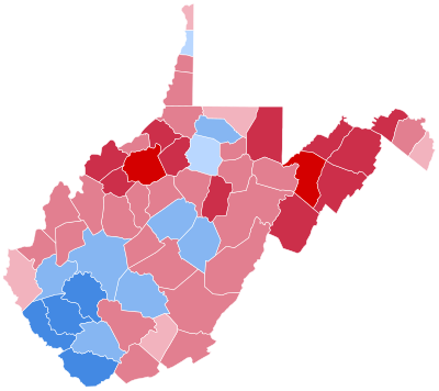 2000 United States presidential election in West Virginia