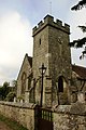 The tower of Whitwell Church