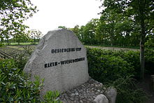 Gedenkstein zur Gründung von Wiesedermeer