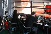 Hackathon opening at Wikimania 2016 in Esino Lario.